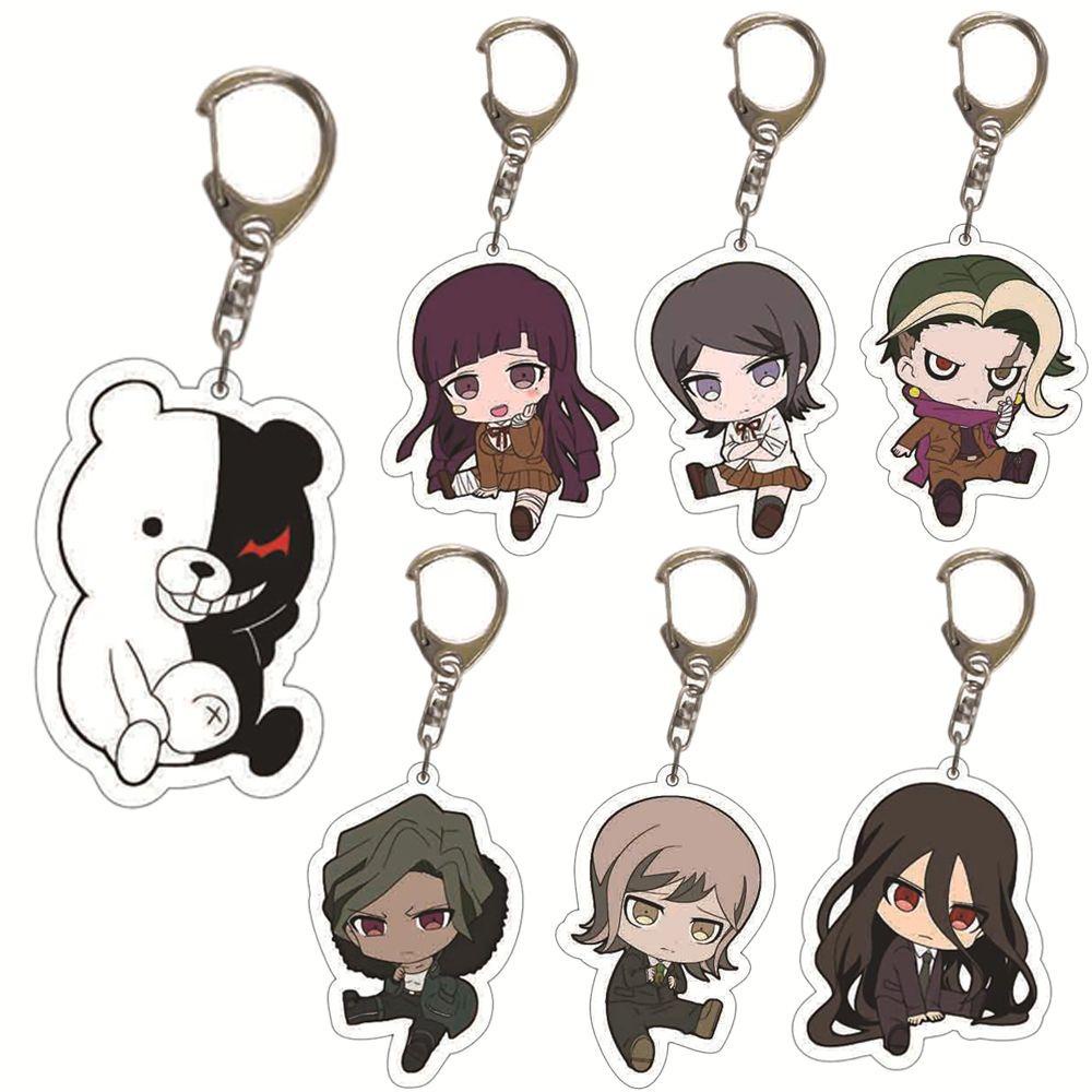 Móc Khóa Hai Mặt Dễ Thương NICKOLAS Danganronpa Nanami ChiaKi