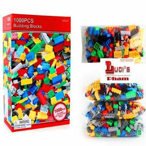 BỘ ĐỒ CHƠI LẮP RÁP LEGO 1000 CHI TIẾT CHO BÉ YÊU