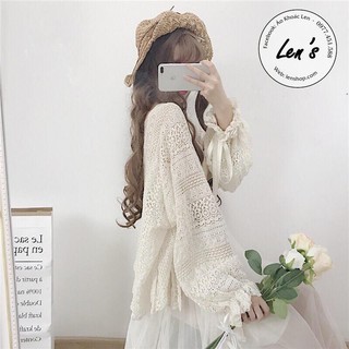 Áo Khoác Ren Tiểu Thư Nàng Len
