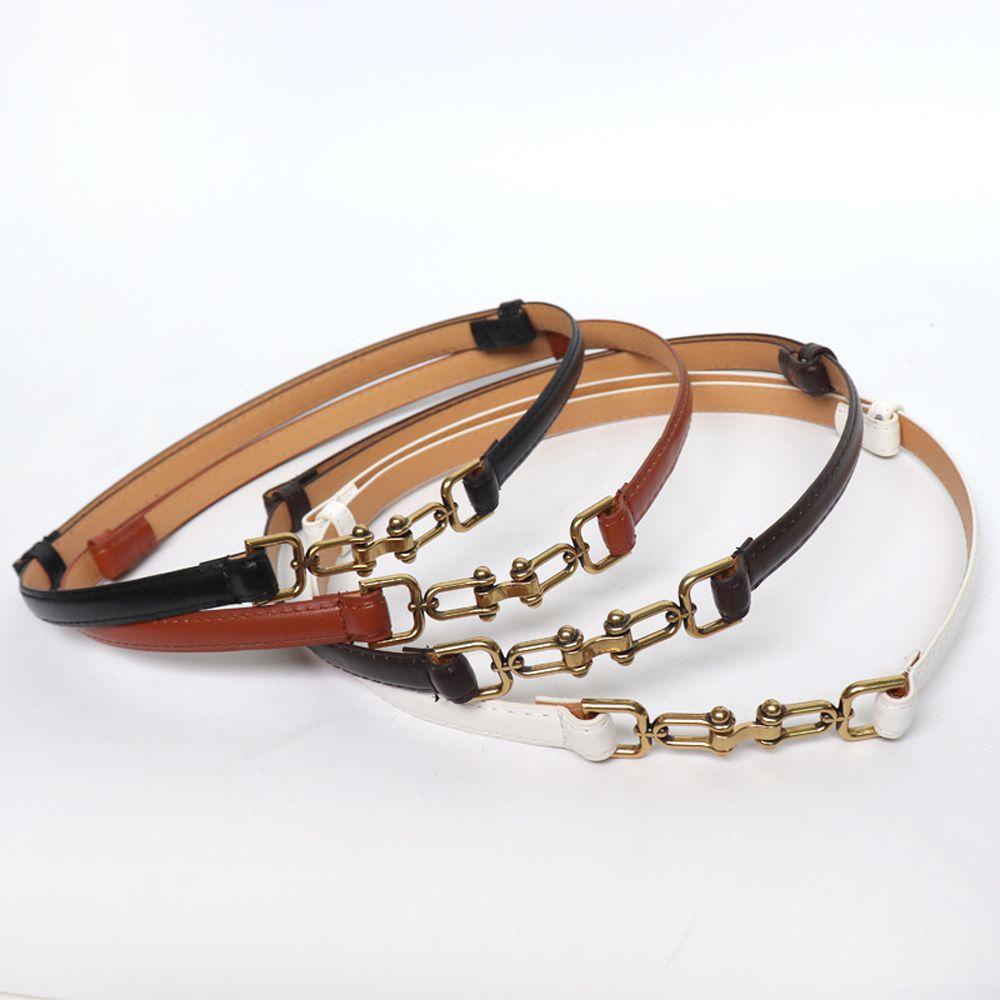 IVORY Thắt Lưng Nữ Kiểu Dáng Đơn Giản Phong Cách Retro