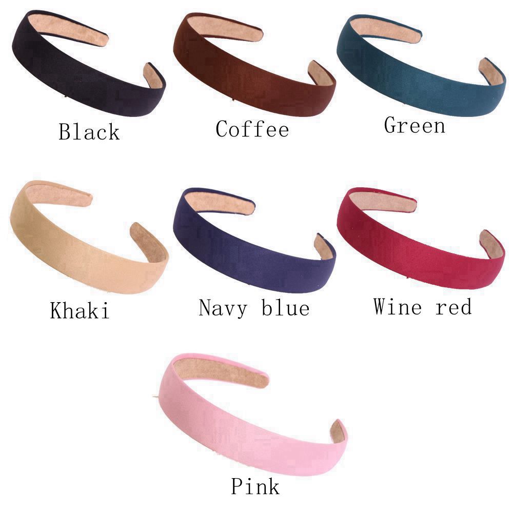 (Hàng Mới Về) Băng Đô Cài Tóc Bằng Nhựa Nhiều Màu Phong Cách Hàn Quốc