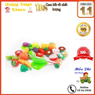 Đồ chơi  hoa quả thông minh đầy đủ chi tiết, mô phỏng nhà bếp giúp bé vừa học vừa chơi,