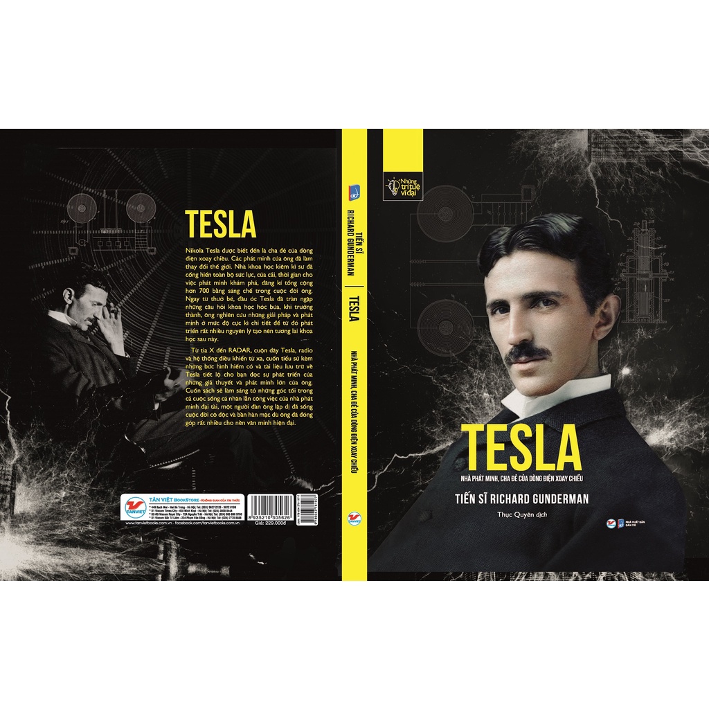 Sách - Tesla - Nhà Phát Minh, Cha Đẻ Của Dòng Điện Xoay Chiều