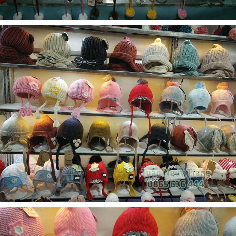 Kệ treo mũ trẻ em, người lớn dáng đứng, gắn tường - Kệ trưng bày mũ nón tại cửa hàng, shop | Manocanh đầu đội mũ