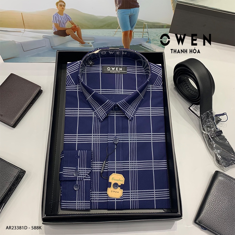 OWEN - Áo sơ mi dài tay Owen - Hàng mới về AR23381D