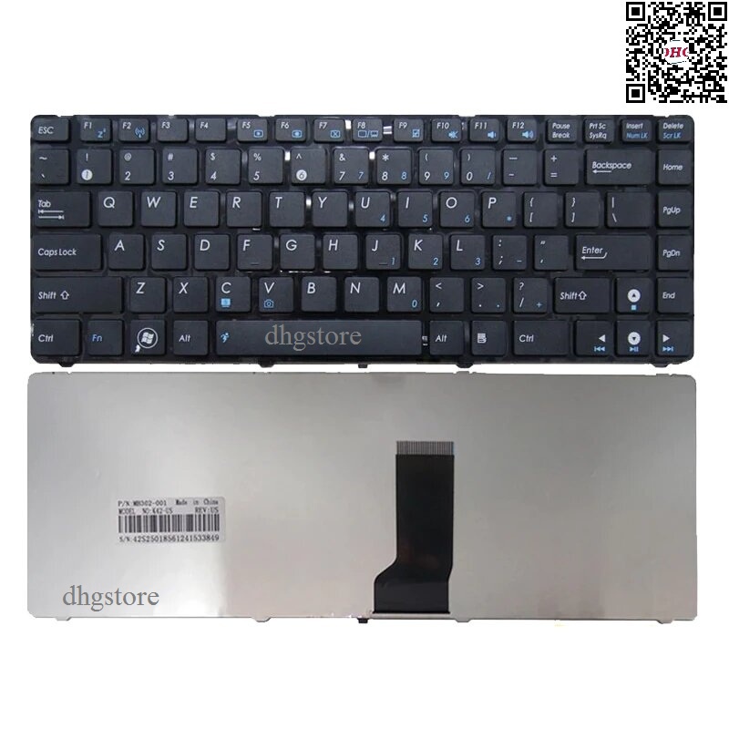 Bàn phím laptop Asus A42 A43 K42 K43 K84 U30 U31 U35 U45 U80 U81 UL30 UL80 P42 N43 N82 X42 X43 X44 X45