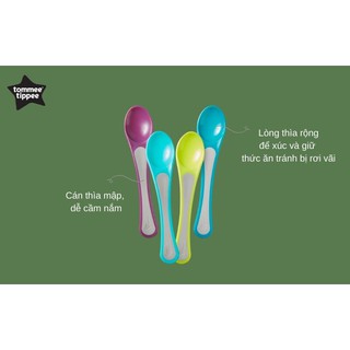Thìa Ăn Dặm Tommee Tippee Feeding 7M+ (Set 2 Thìa)