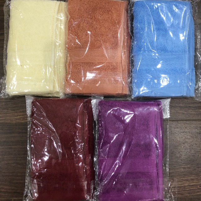 KHĂN MẶT COTTON 100% mềm mại