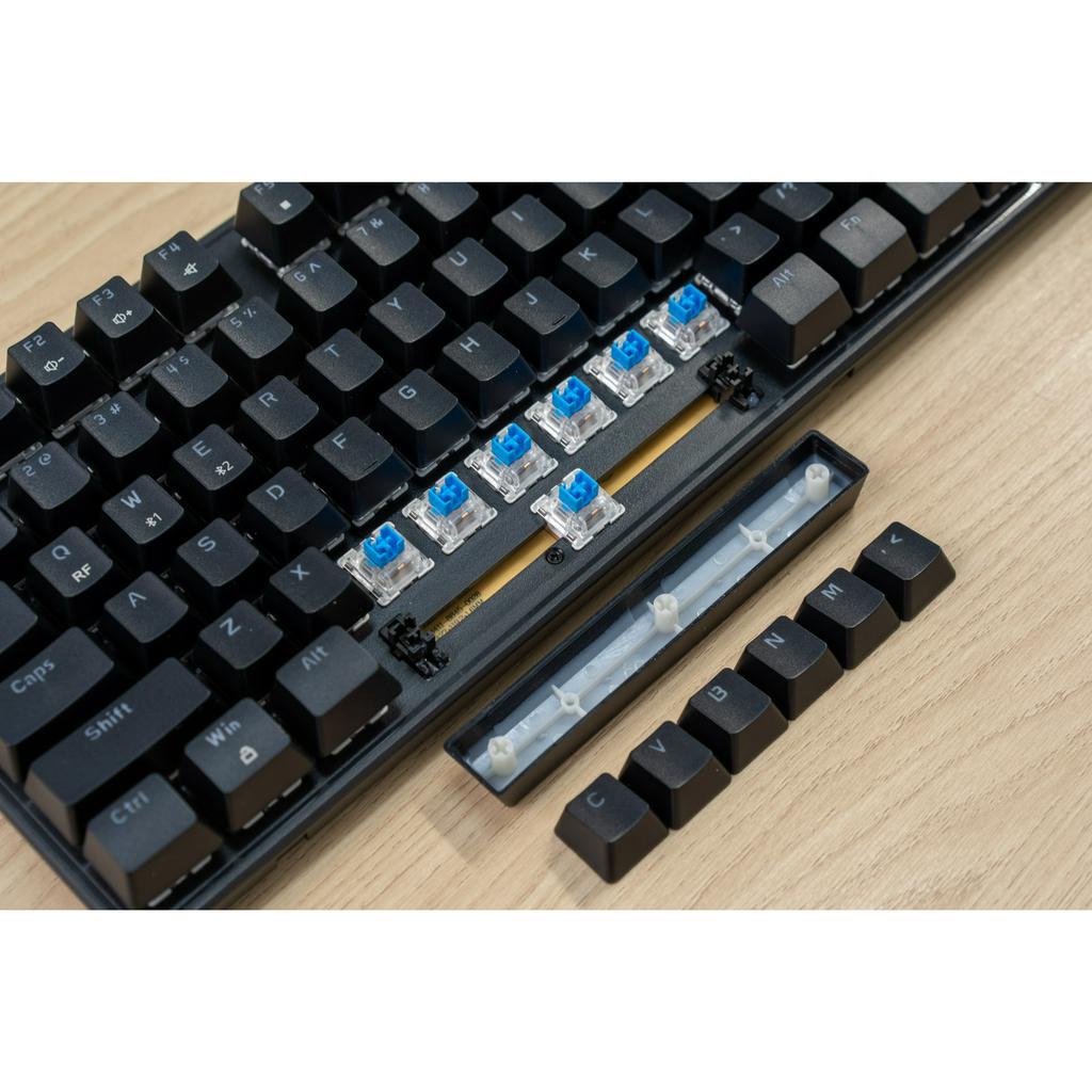 Bàn phím cơ chơi game không dây E-Dra EK314W - Kết nối 2.4ghz - Switch E-dra - Anti ghosting 18 phím