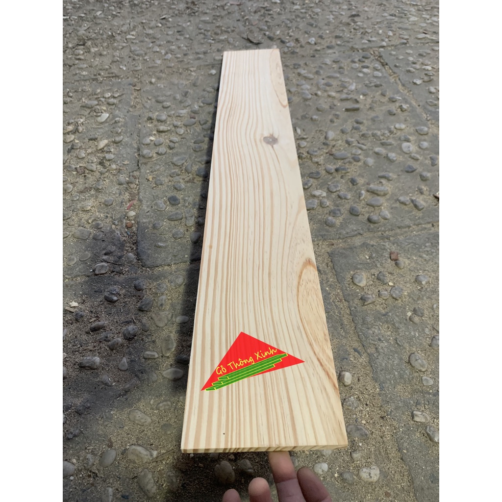 Tấm gỗ thông rộng 12cm, dài 80cm, dày từ 0.9 đến 1cm đã bào đẹp 4 mặt phù hợp để trang trí, chế loa bluetooth, DIY