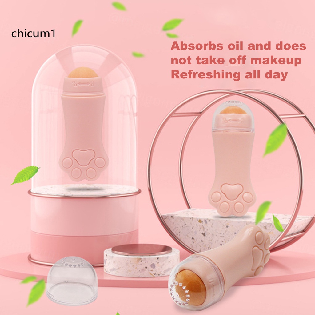 [Hàng mới về] Cây lăn mát xa mặt vùng chữ T loại bỏ mụn đầu đen chăm sóc da