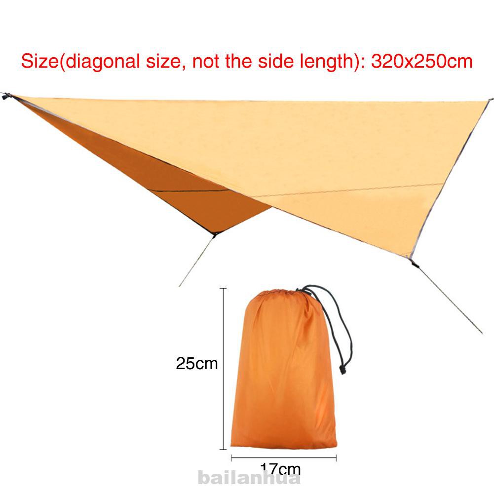 Outdoor Camping Oxford Cloth Summer Backyard Water Resistant Easy Install Sun Shelter