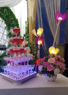 Tháp ly xếp 5 tầng