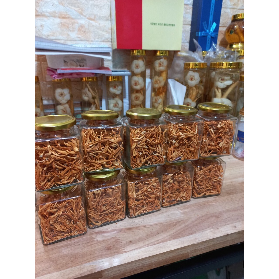 Đông Trùng Hạ Thảo Bio Gold  Sấy Khô Sợi To  Ngon Hàng Cao Cấp Bồi Bổ Cơ Thể