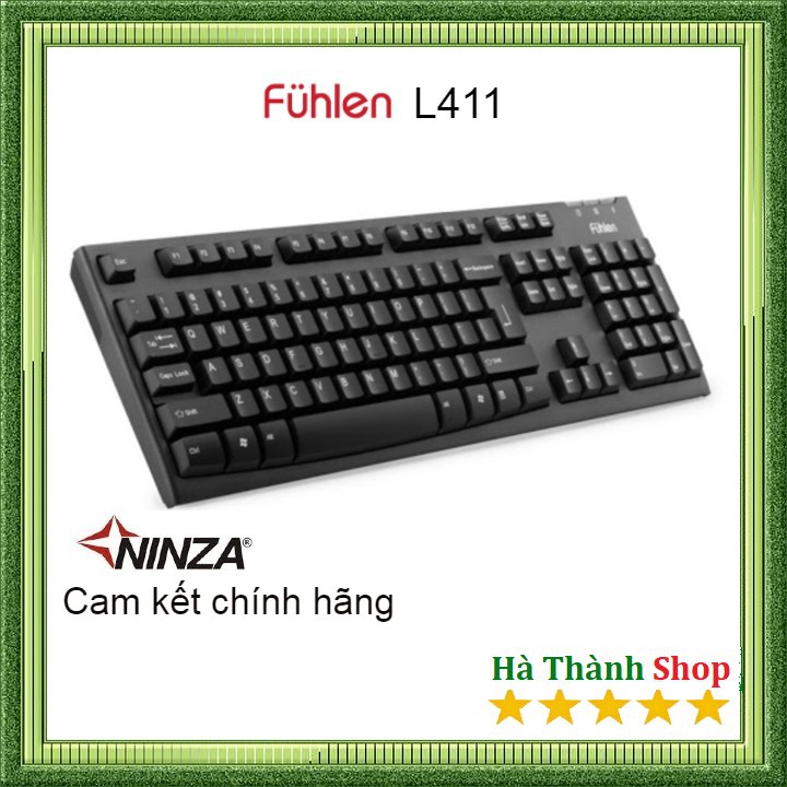 Bàn Phím L411 Fuhlen Chính Hãng- Bảo Hành 24 Tháng