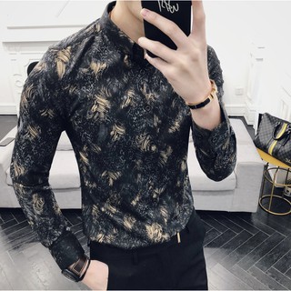 Áo sơ mi nam họa tiết độc nhất 2019