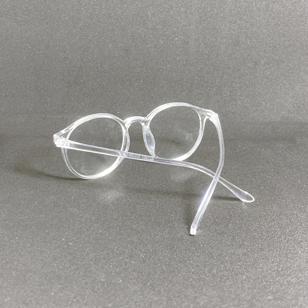 Gọng kính giả cận thời trang Jun Secret chất liệu nhựa dẻo mắt tròn JS19A07
