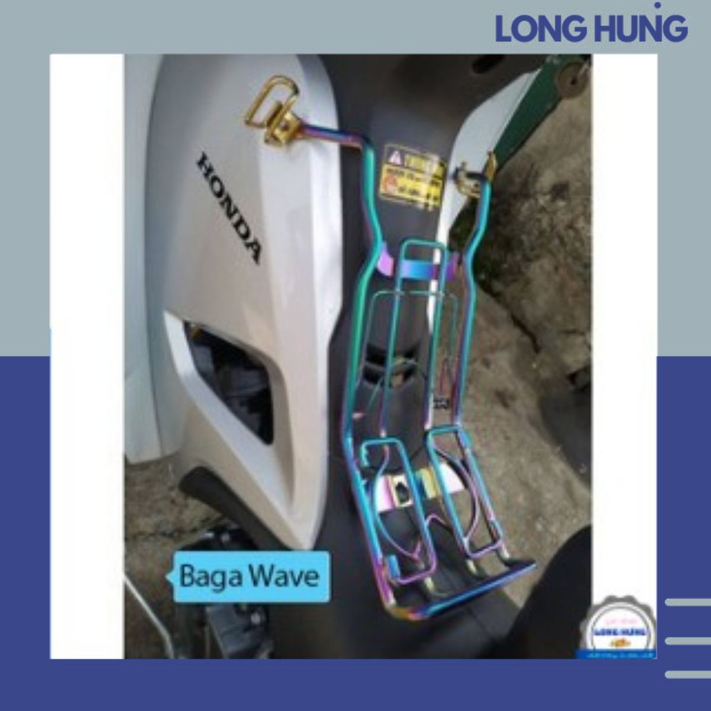 Gacbaga wave A, baga wave RS, baga wave S110, chất liệu ti tan 7màu, hợp thời trang-BGI7M