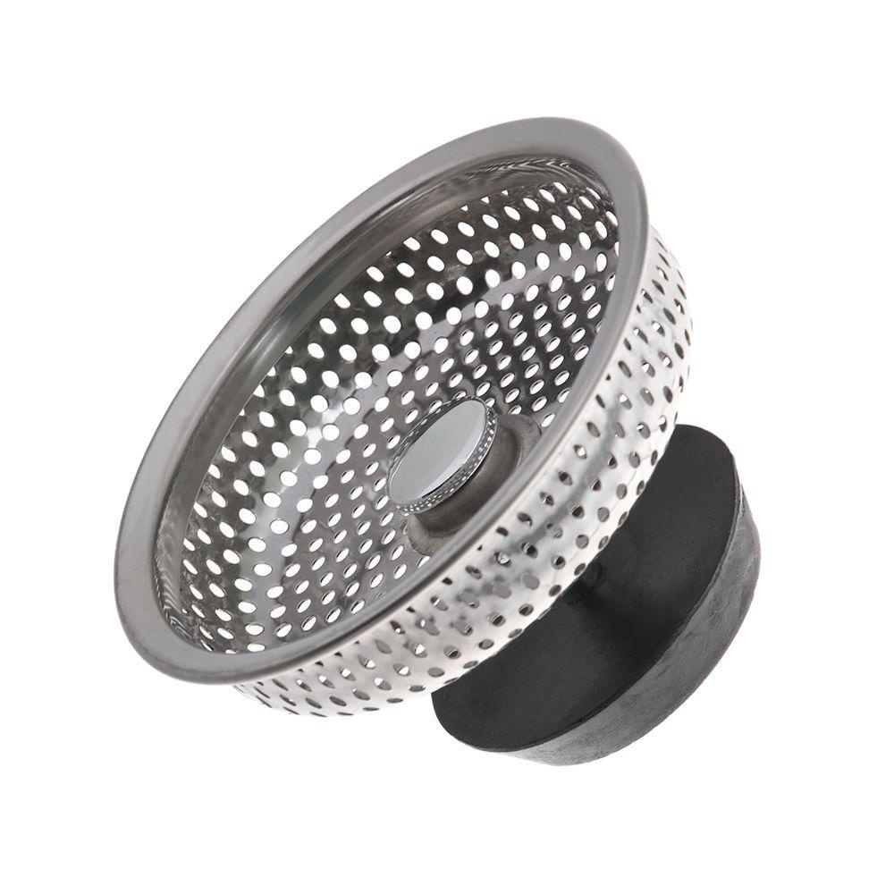 Nắp Lưới Bằng Thép Không Gỉ Chặn Tóc Cho Bồn Rửa Nhà Tắm Tiện Dụng
