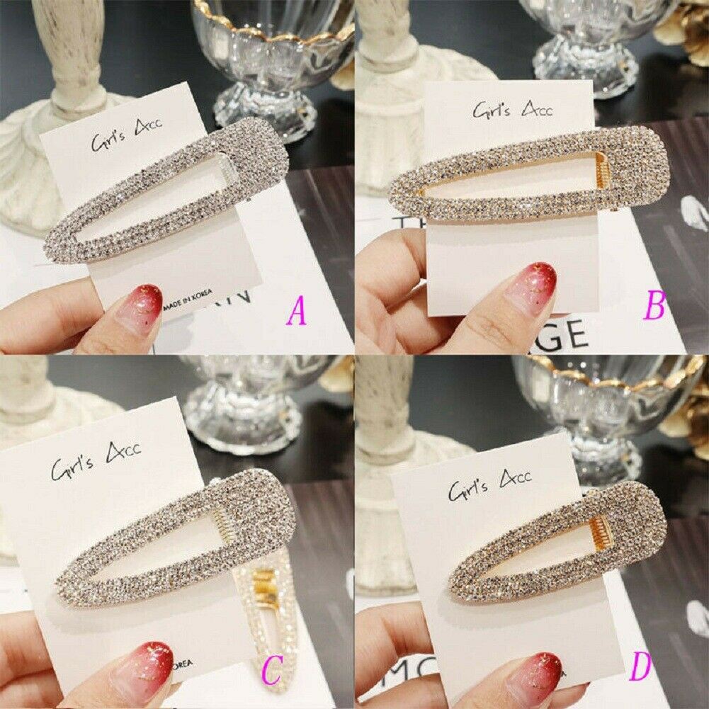 Kẹp tóc đính đá thời trang cho nữ