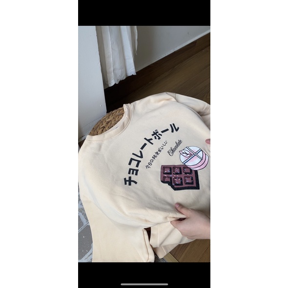 Áo Sweater nỉ in chữ Hàn Quốc- Nỉ ngoại dài tay dáng rộng Ulzzang siêu hot | BigBuy360 - bigbuy360.vn