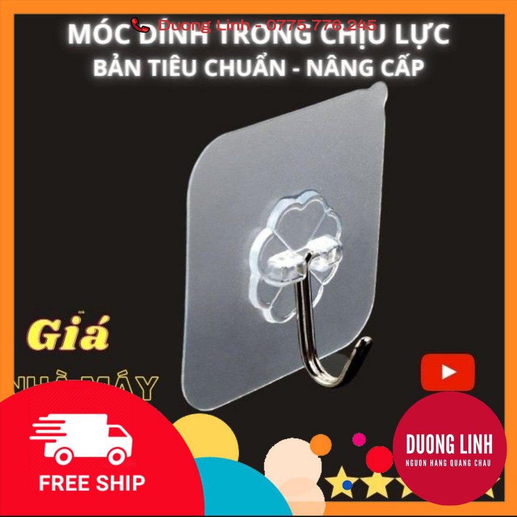 [PHIÊN BẢN MỚI] MÓC DÍNH TƯỜNG CHỊU LỰC CAO CẤP - BẢN NÂNG CẤP