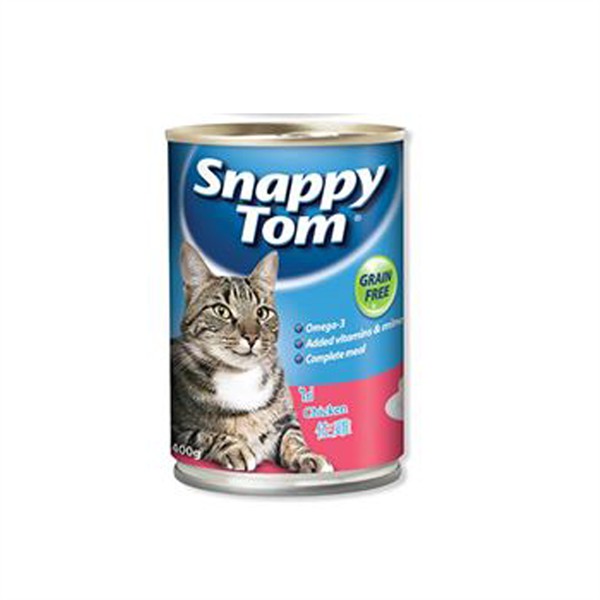 Pate mèo SnappyTom lon 400g - Mua 4 tặng 1