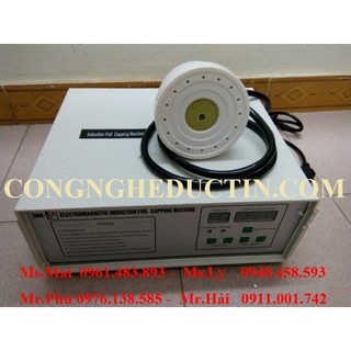 Máy dán màng seal chai lọ 500A