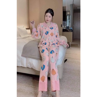 Đồ Bộ Pijama lụa mango