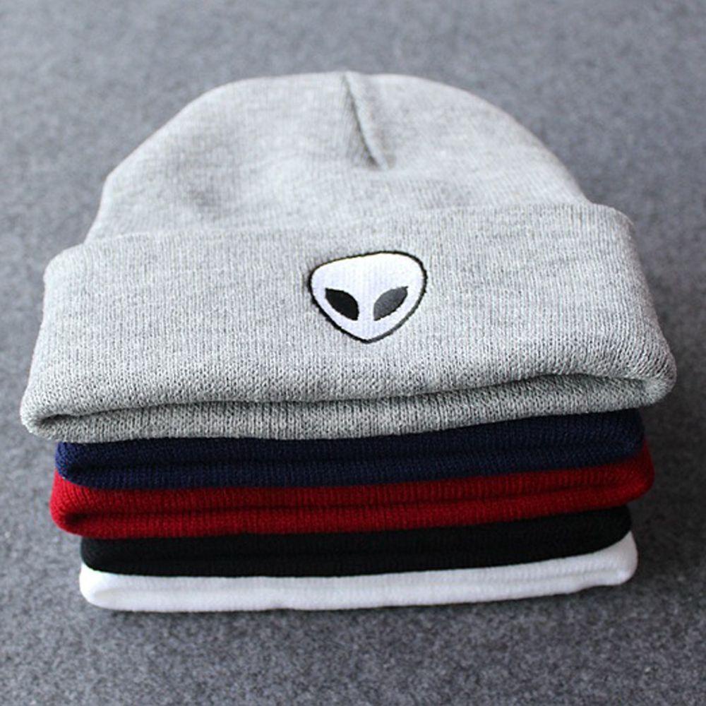 Mũ Hip hop In Họa Tiết Người Ngoài Hành Tinh Thời Trang Mùa Đông Cho Nam Và