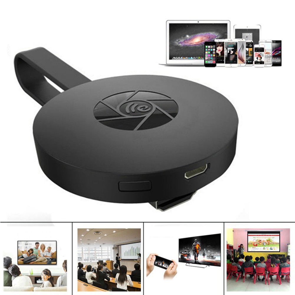 Thiết bị kết nối không dây Chromecast Hỗ trợ kết nối Điện Thoại với màn hình Tivi / Máy chiếu