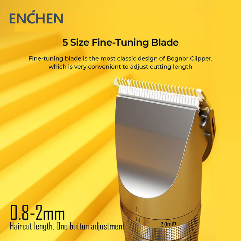 ENCHEN (Hàng Mới Về) máy cạo râu Cắt Tóc Xiaomi 55db 8000r / M Chất Lượng Cao