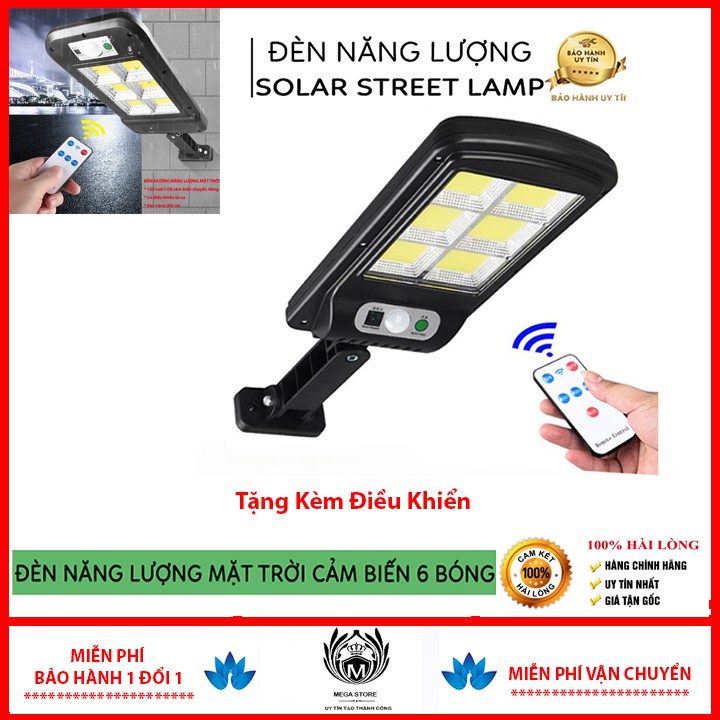 💥Tặng kèm điều khiển💥Đèn năng lượng mặt trời sân vườn siêu sáng 95w chống bão cảm biến siêu nhạy bắt chuyển động bắt c