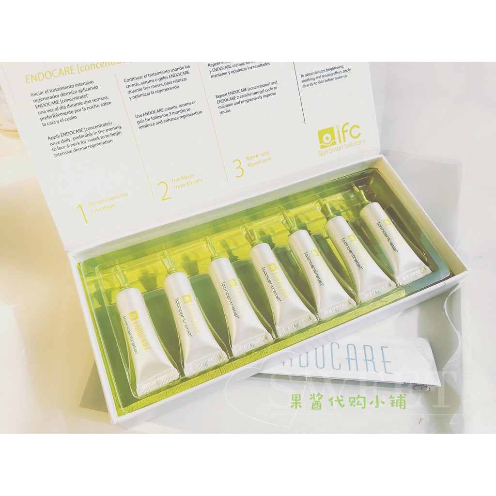 Endocare Concentrate SCA40 Tinh Chất Phục Hồi Da Lão Hóa (1 ml x 7 ống)