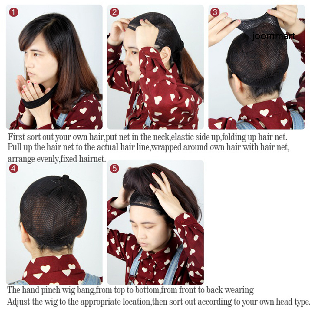 Tóc giả dài xoăn xù màu gradient sành điệu cho nữ