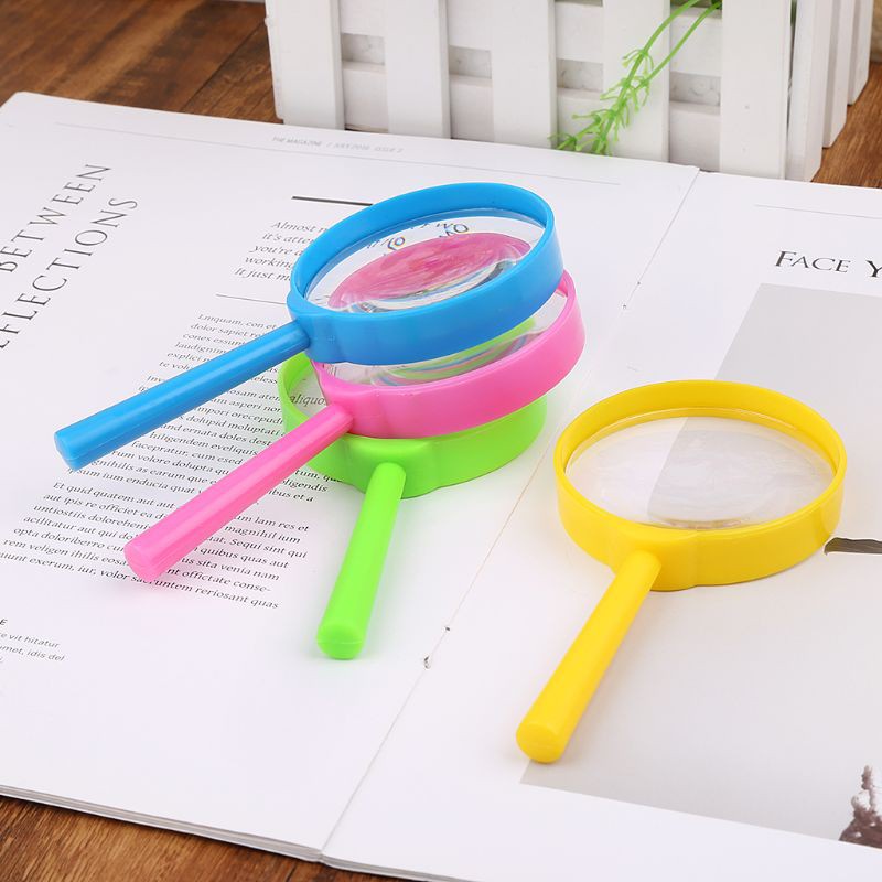 Kính lúp cầm tay 3x kích thước 60mm dành cho trẻ em