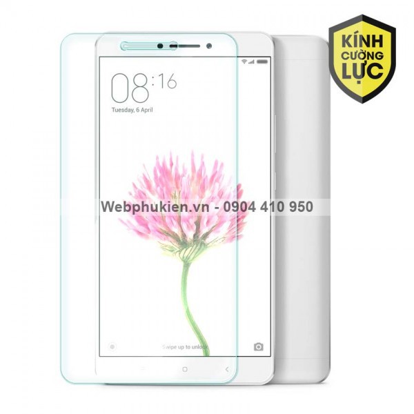 Cường lực Xiaomi Mi Max 2/Max 1 hiệu Hoco Full LCD Trắng