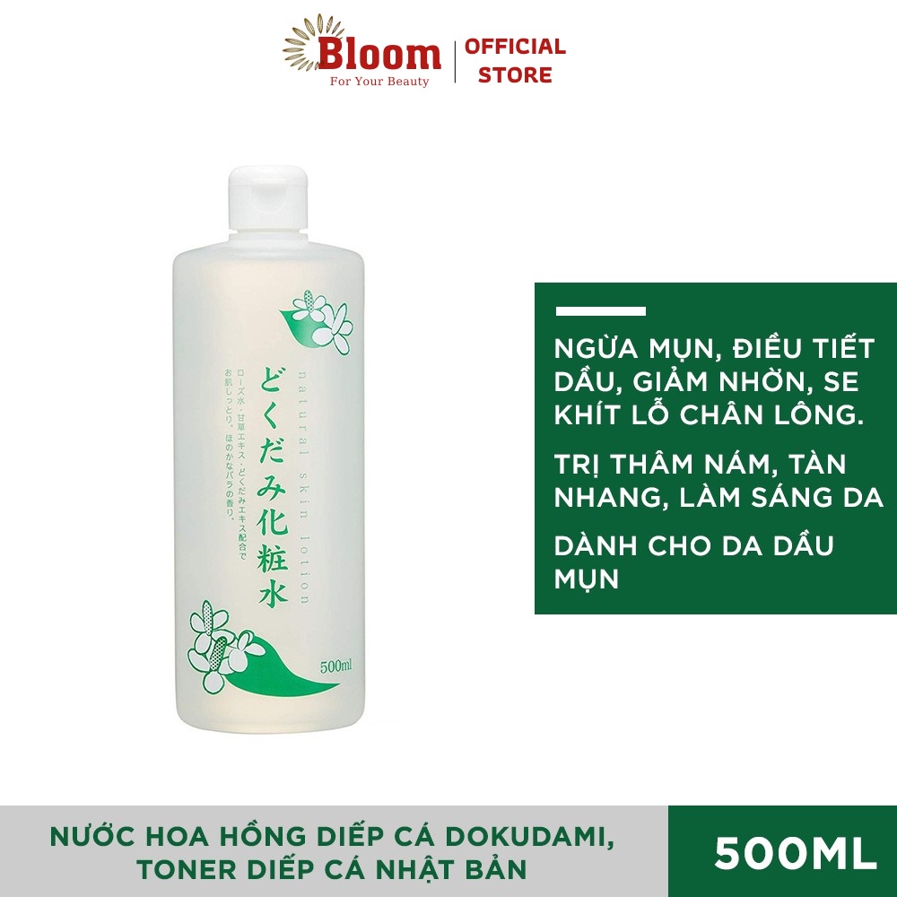 Nước Hoa Hồng Diếp Cá Tonner Dokudami Nhật Bản