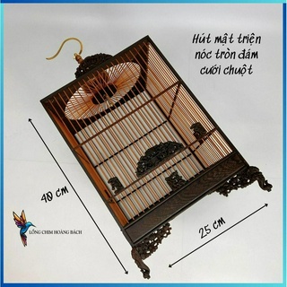 Lồng chim hút mật nóc tròn tự ráp, lồng hút mật tự ráp hàng kĩ, có video hướng dẫn lắp ráp