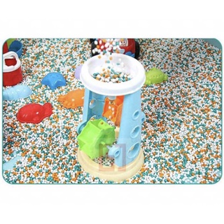 Hạt sứ loại 1 nhiều màu sắc an toàn xúc cát cho bé túi 0,5kg