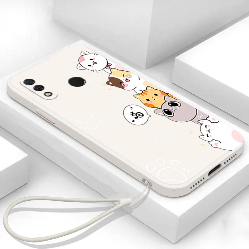 Ốp lưng huawei nova 3i nova3 i huawei p30 lite p20 lite Ốp Điện Thoại Silicon Mềm Mịn Bảo Vệ Cho huawei nova 3i nova3 i huawei p30 lite p20 lite DZMM01 viền vuông cute