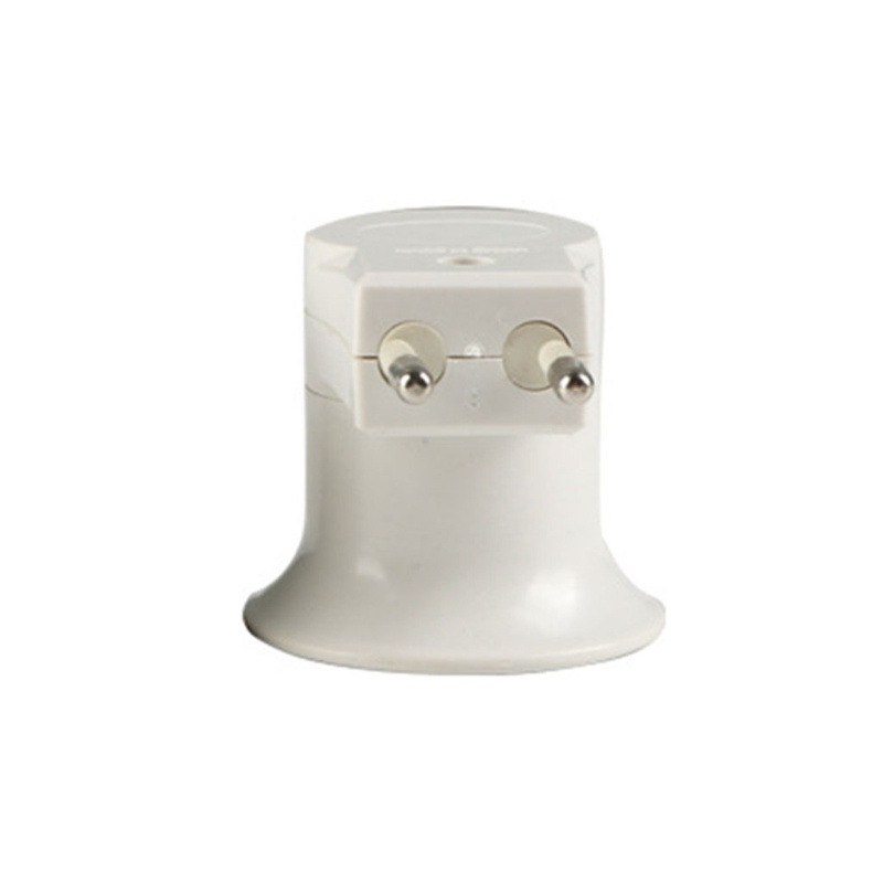 Giá Đỡ Bóng Đèn LED E-27 220-250V Màu Trắng Dễ Lắp Đặt