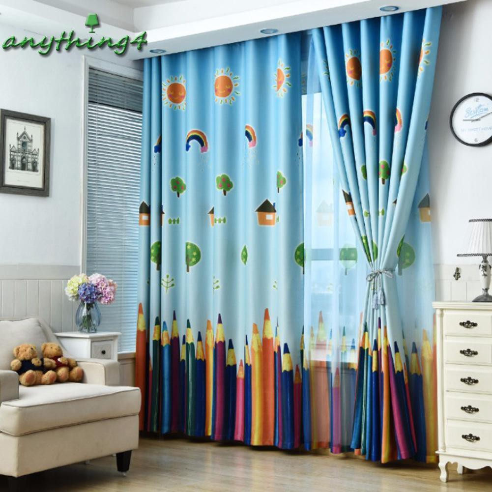 rèm cửa sổ Màu Cầu Vồng 250x100cm