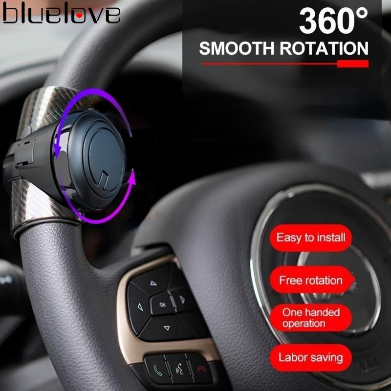 Phụ Kiện Tăng Cường Lực Vô Lăng Xe Hơi Bằng Silicon Dẻo Mới Phù Hợp Với Mọi Phương Tiện / Thời Trang