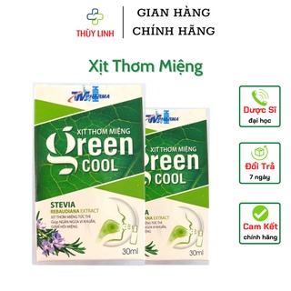 Xịt Thơm Miệng Green Cool Chính Hãng