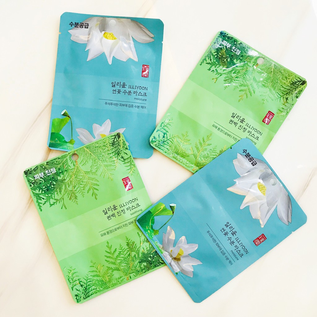 Thanh Lý Mặt Nạ Dưỡng Da ILLIYOON Botanical Mask - Thảo Dược