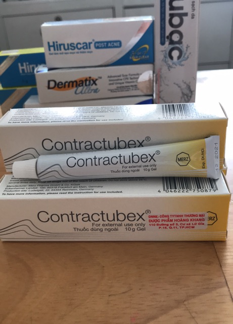 Gel ngừa sẹo- Contractubex