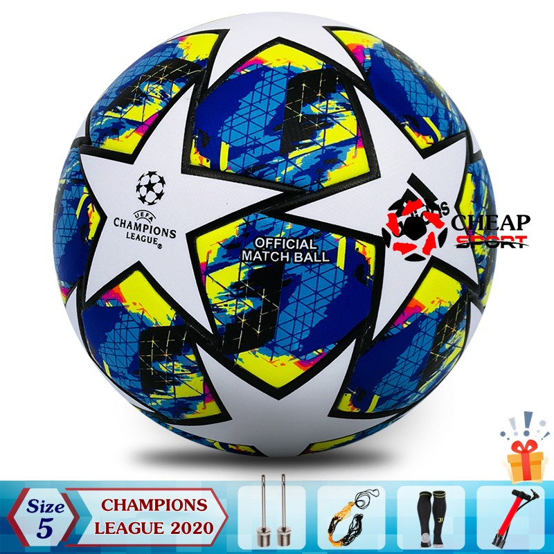 Quả Bóng Đá Mẫu Champions League Mùa Giải 2020 (Bóng đúc cao cấp loại 1)