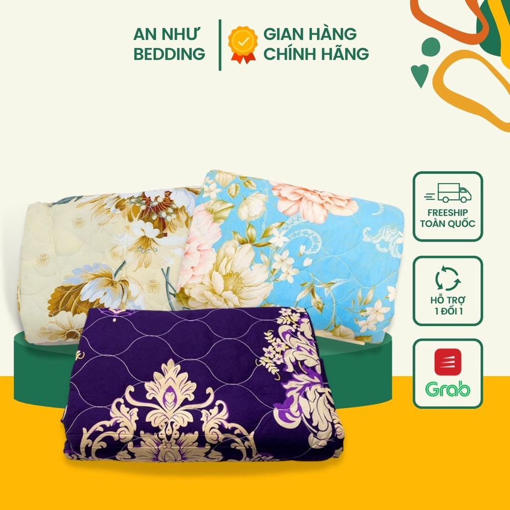 Chăn hè m8x2m chăn mùa hè, chăn hè thu poly hoa lá An Như Bedding