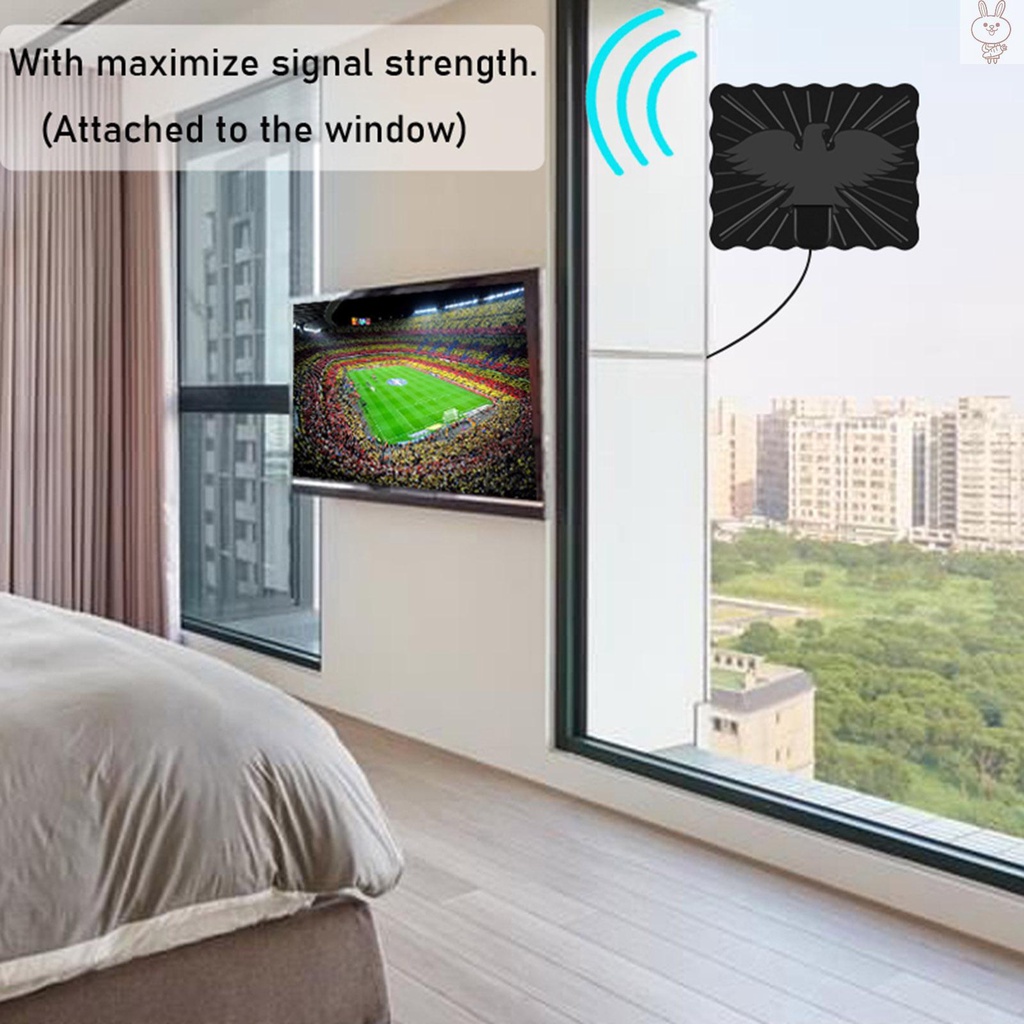 Ăng ten kỹ thuật số 25db Hdtv Dtv 150 Dặm chất lượng cao | BigBuy360 - bigbuy360.vn